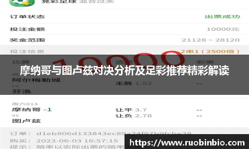 摩纳哥与图卢兹对决分析及足彩推荐精彩解读