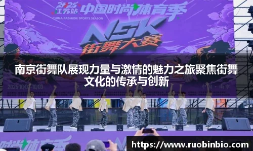 南京街舞队展现力量与激情的魅力之旅聚焦街舞文化的传承与创新